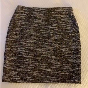 Loft tweed skirt
